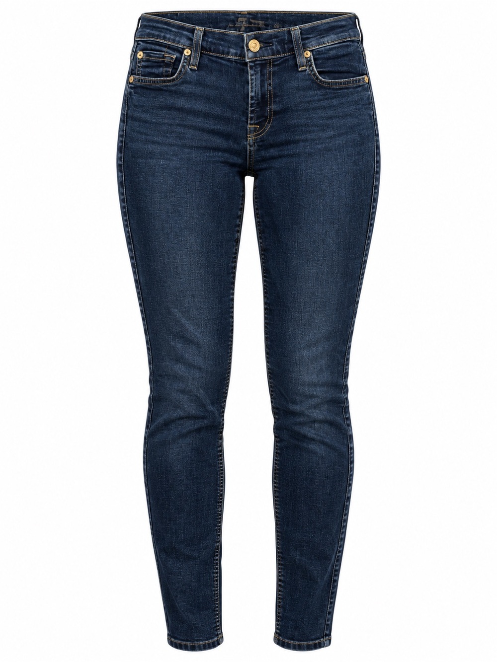7 For All Mankind Dark Indigo Skinny Jeans